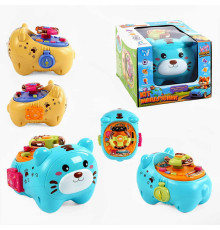 Кермо “Кіт-мандрівник” 10749 (60/2) "WToys", ОЗВУЧУВАННЯ УКРАЇНСЬКОЮ МОВОЮ, казки, загадки, скоромовки, пісні, звуки, в коробці