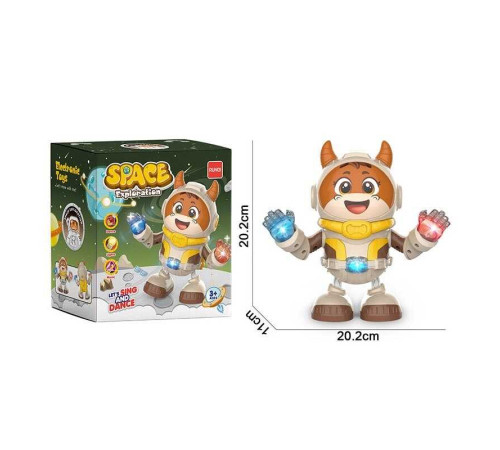 Музична іграшка RS 9050 C (60/2) танцює, мелодія, підсвічування, в коробці