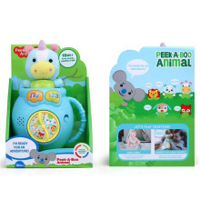 Музичний єдиноріг 1912-2 (48) звірятко вискакує з горщика, три мелодії, працює від батарейок, у коробці