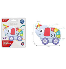 Піаніно НЕ 0546 (48) на батарейках, звук, на листі