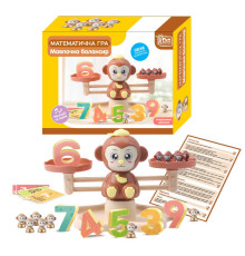гр Балансир "Мавпочка" 54391 (18/2) "4FUN Game Club", мелодії та звуки, 30 карток, 19 мавпочок, 10 цифр, в коробці