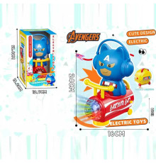 Герой музичний SH 656-13 B (60/2) підсвічування, мелодія, колесо вільного ходу, рух вперед, назад, по колу, в коробці