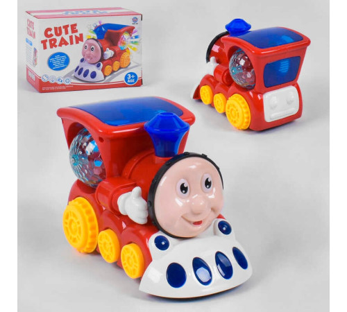 Поїзд 009-10 (96/2) 2 кольори, світло, звук, в коробці