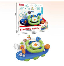 Кермо BY 307 (36/2) звук, музика, підсвічування, режими гучності, поворотники, ключ запалювання, рухомі елементи, в коробці