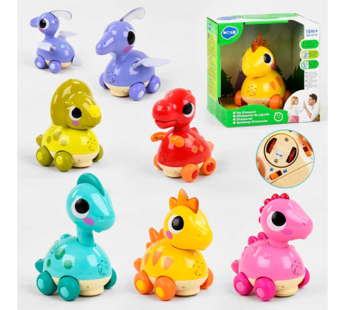 Каталка 6110 (24/2) 6 видів, "Hola", світло, звук, сенсорні кнопки, в коробці Каталка 6110 (24/2) 6 видів, "Hola", світло, звук, сенсорні кнопки, в коробці