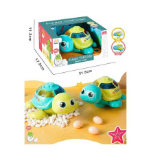 Черепашка 0622 (48/2) 2 кольори, світло, звук, в коробці