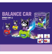 Музична іграшка 0713 (144/2) 3 кольори, мелодія, звуки, підсвічування, парогенератор, колесо вільного ходу, в коробці, ВИДАЄТЬСЯ ТІЛЬКИ МІКС ВИДІВ