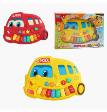 Піаніно музичне 51413 (60) "WToys" ОЗВУЧУВАННЯ УКРАЇНСЬКОЮ МОВОЮ, музичні ноти, цифри, мелодії, пісні, підсвічування, в коробці