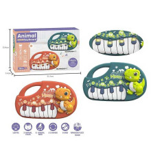 Піаніно MTK 036 A-1 (144/2) 2 кольори, на батарейках, звуки тварин, підсвічування, режими, звук, в коробці
