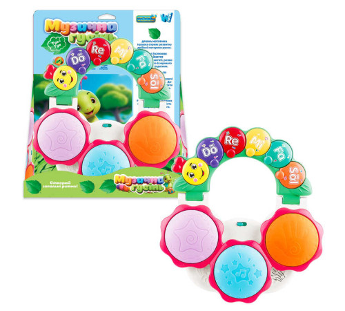 Музична гусінь 57839 (48/2) "WToys", ОЗВУЧ. УКРАЇНСЬКОЮ МОВОЮ, підсвічування, 6 пісень, 5 казок, цифри, піаніно, в коробці – в наличии! Купите сейчас у KAZKOVA Музична гусінь 57839 (48/2) "WToys", ОЗВУЧ. УКРАЇНСЬКОЮ МОВОЮ, підсвічування, 6 пісень, 5 казок, цифри, піаніно, в коробці – в наличии! Купите сейчас у KAZKOVA