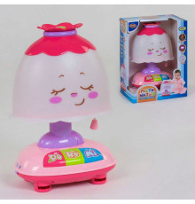 Нічник музичний 7839 (12/2) "Play Smart", 2 режими, кріпиться на ліжечко, пакування рос. мовою, в коробці