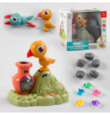 Музична гра 25876 Е (24) "Напої пташку", 2 пташки, мелодії, звуки, підсвічування глечика, в коробці