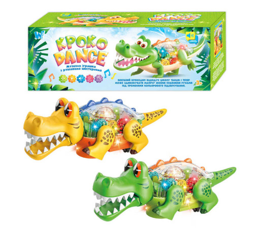 Крокодил 36195 (36) "WToys", 2 кольори, ОЗВУЧУВАННЯ УКРАЇНСЬКОЮ МОВОЮ, рухливі шестерні, рухається, пісня, підсвічування, в коробці – в наличии! Купите сейчас у KAZKOVA Крокодил 36195 (36) "WToys", 2 кольори, ОЗВУЧУВАННЯ УКРАЇНСЬКОЮ МОВОЮ, рухливі шестерні, рухається, пісня, підсвічування, в коробці – в наличии! Купите сейчас у KAZKOVA