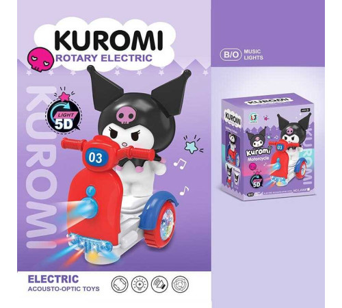 Гра LJ 339 F (120/2) фігурка героя, самокат на батарейках, підсвічування, мелодія, колесо вільного ходу, в коробці