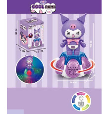 Музична іграшка NR 617-289 (72/2) “Герой”, пісня англійською мовою, підсвічування, колесо вільного ходу, в коробці