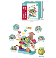 Логічна гра 688-34 (18/2) "Парк розваг", магнітна гра, гра з кулькою, пальчиковий лабіринт, трек, в коробці