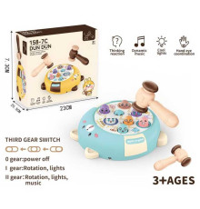 Стукалка 158-7 C (48/2) світло, звук, два молоточка, у коробці