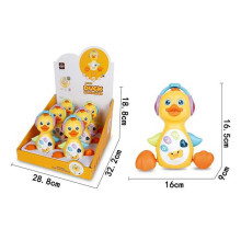 Каченя музичне 8863 A (8/2) підсвічування, мелодії, звуки, музика, рухається, ЦІНА ЗА 6 ШТУК В БЛОЦІ