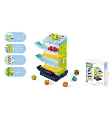 Розвивальна вежа 73301 (8) звуки, мелодії, пісні англійською, трек, підсвічування, сортер, в коробці