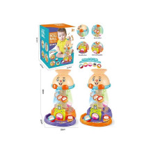 Гра з кулькою 806 (12) 2 кольори, звук, підсвічування, 5 кульок, в коробці