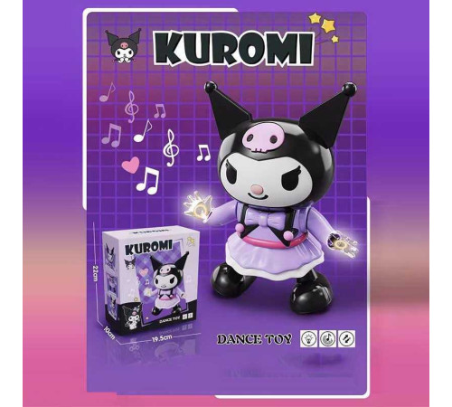 Музична іграшка 2122 (72/2) висота: 22 см, герой, музика, підсвічування, танці, на батарейках, в коробці