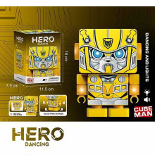 Музична іграшка RD 10 (96) танцює, мелодії, підсвічування, в коробці