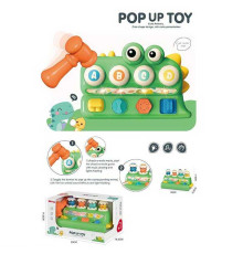 Стукалка 6205 (24) підсвічування, мелодії, звуки, молоточок, в коробці