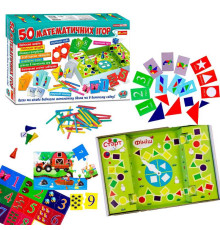 гр Великій набір. 50 математичних ігор. 12109058У 5863У (6) "Ранок"