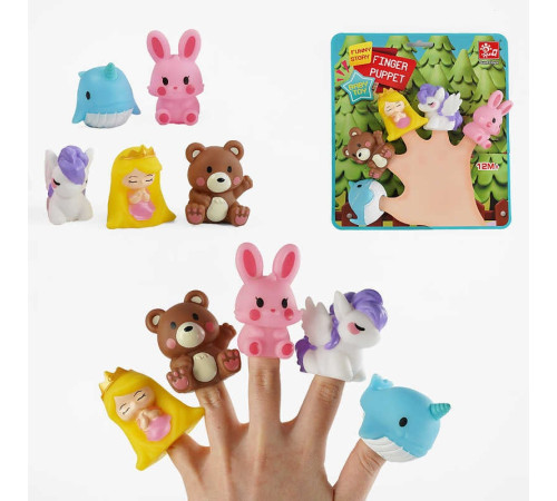 Пальчиковий театр SQ 22001-1 (240/2) 5 фігурок, на листі