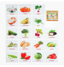 гр Картки міні (18 карток) "Що росте на городі" 9789669753717 (40) "Jumbi"