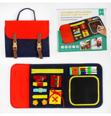 Логічна папка TT 997 (48) 8 застібок, дошка для малювання, 4 маркери, в коробці