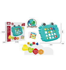 Логічна гра 368-12 (108) платформа, геометричні фігурки, картки із завданнями, в коробці