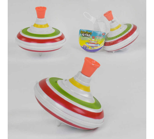 Дзига JY 0191 A (120/2) з підсвіткою, на батарейці, в сітці