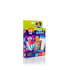 гр Пиши та витирай "Монстрики" укр. - VT5010-18 (24) "Vladi Toys", 16 карточок, маркер