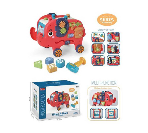 Логічна іграшка RJ 6802 B (36/2) "Whac-a-mole", пальчиковий лабіринт, стукалка, рухомі елементи, в коробці
