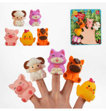 Пальчиковий театр SQ 22001-4 (240/2) 5 фігурок, на листі