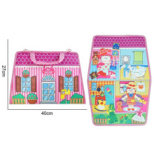 Логічна папка 25061 (60) фетр, одяг, кімнати, ремінець