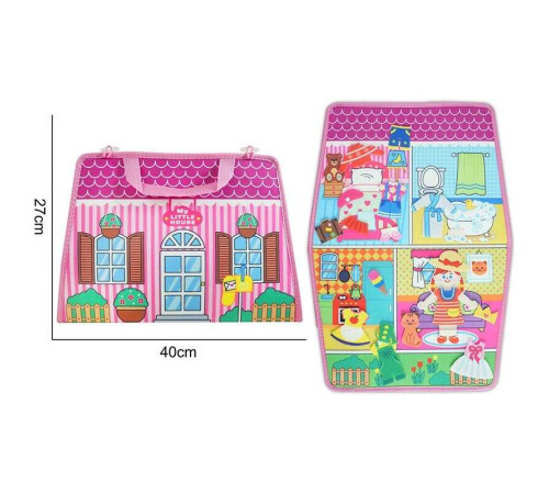 Логічна папка 25061 (60) фетр, одяг, кімнати, ремінець