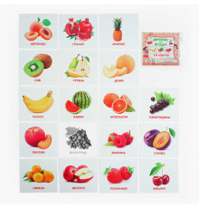 гр Картки міні (18 карток) "Фрукти та ягоди" 9789669754851 (40) "Jumbi"