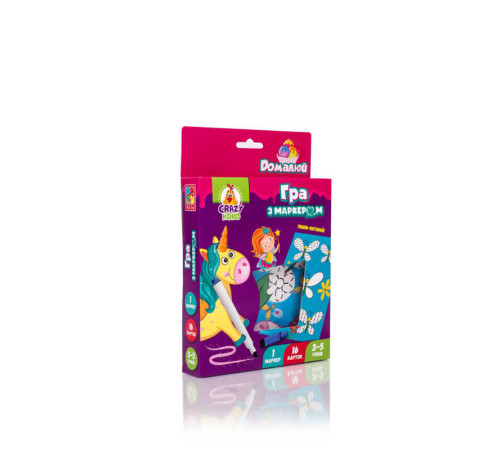 гр Пиши та витирай "Єдинороги" укр.. - VT5010-17 (24) "Vladi Toys" гр Пиши та витирай "Єдинороги" укр.. - VT5010-17 (24) "Vladi Toys"