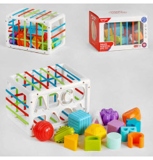 Логічна гра HE 0209 (48) сортер, 14 сенсорних елементів в коробці