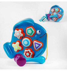 Логічна гра 8329-2 A (36) стукалка, рибка, в сітці