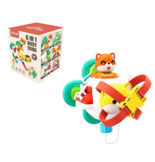 Логічна гра XQS 2089 A (80) 6 в 1, бізі-кубик, в коробці