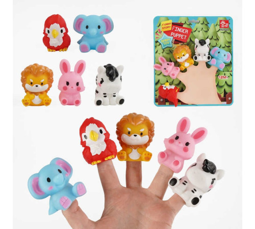 Пальчиковий театр SQ 22001-6 (240/2) 5 фігурок, на листі