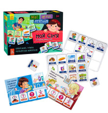 гр "Мої перші речення. Моя сім’я" КН1198001У (14) "Кенгуру", 30 карток, в коробці