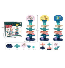 Гра з кульками YD 198 D (32) 3 види, 4 кульки, баскетбольне кільце, в коробці, ВИДАЄТЬСЯ ТІЛЬКИ МІКС ВИДІВ