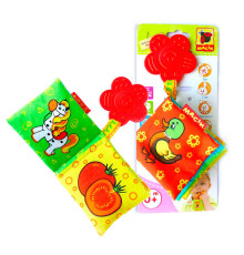 гр М`яка MC 070601-01 книжка-прорізувач (25) "Масік" в пакеті