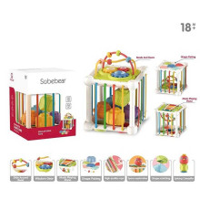 Розвиваюча гра YL 1303 CA (48) ксилофон, сортер, пальчикова гра, в коробці