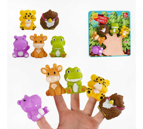 Пальчиковий театр SQ 22001-7 (240/2) 5 фігурок, на листі