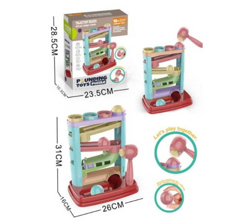 Гра з кулькою 521 (36) молоточок, у коробці